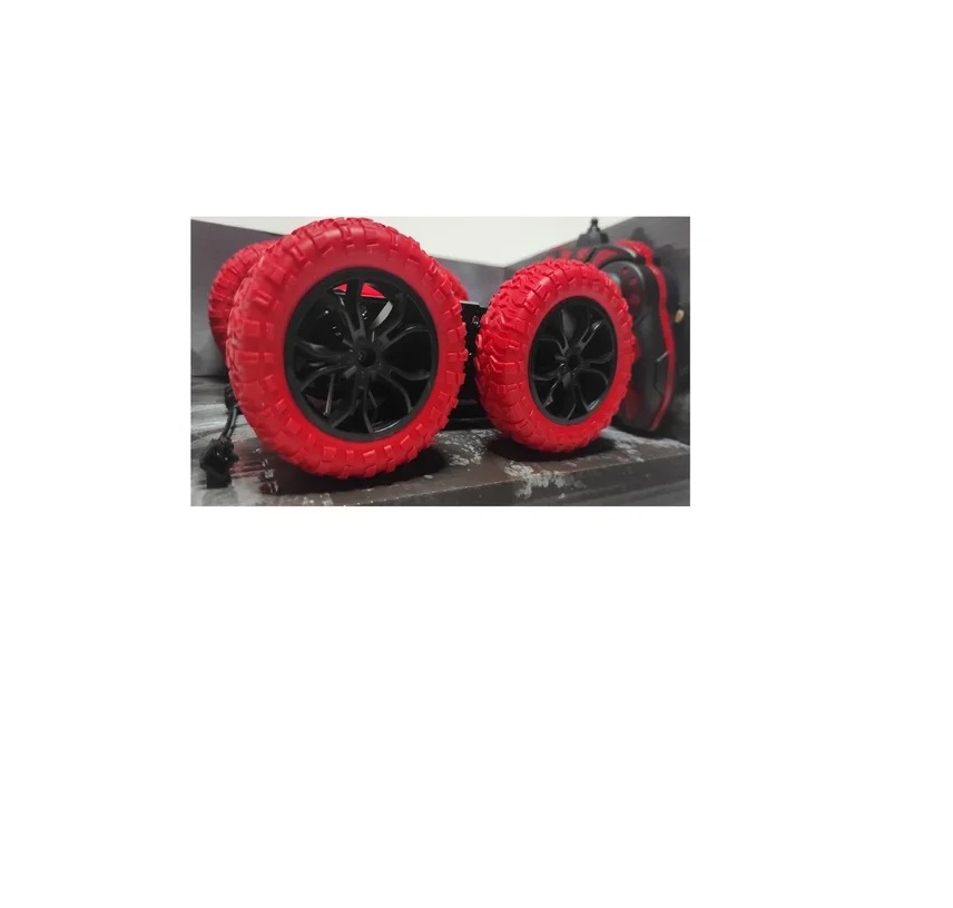 360 Doble Cara Radio Control Acrobacia Stunt Car Speed 2.4g Rojo