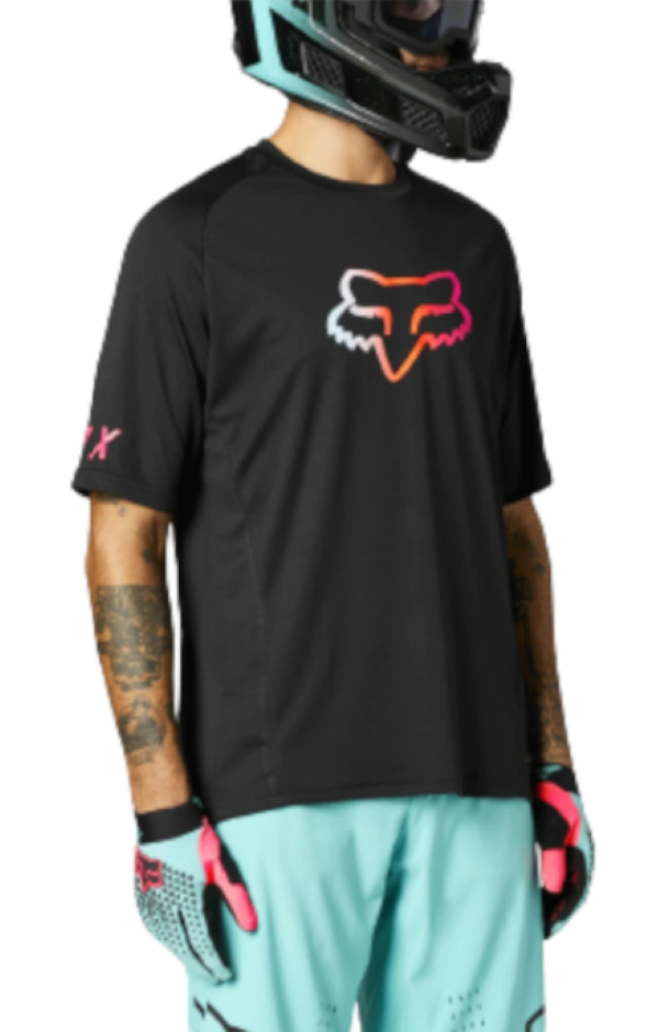 Fox Racing Defend Camiseta de Manga Corta Camisa para Hombre