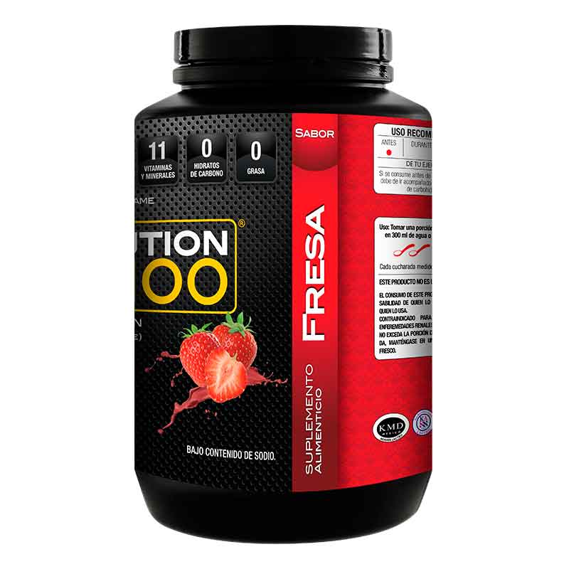 Evolution WP100 proteína de suero de leche fresa 1400 g