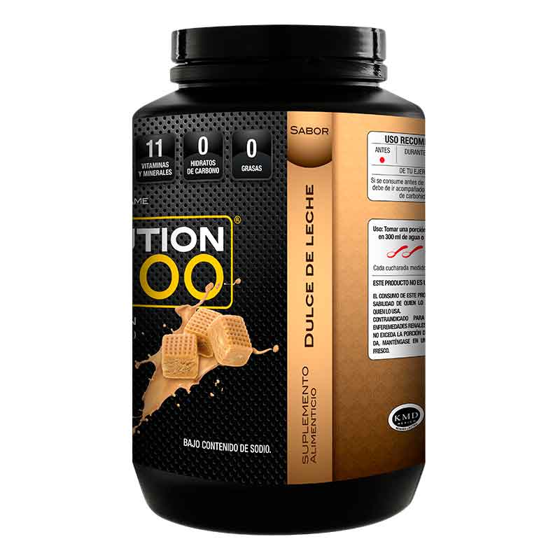 Evolution WP100 proteína de suero de leche dulce de leche 1400 g