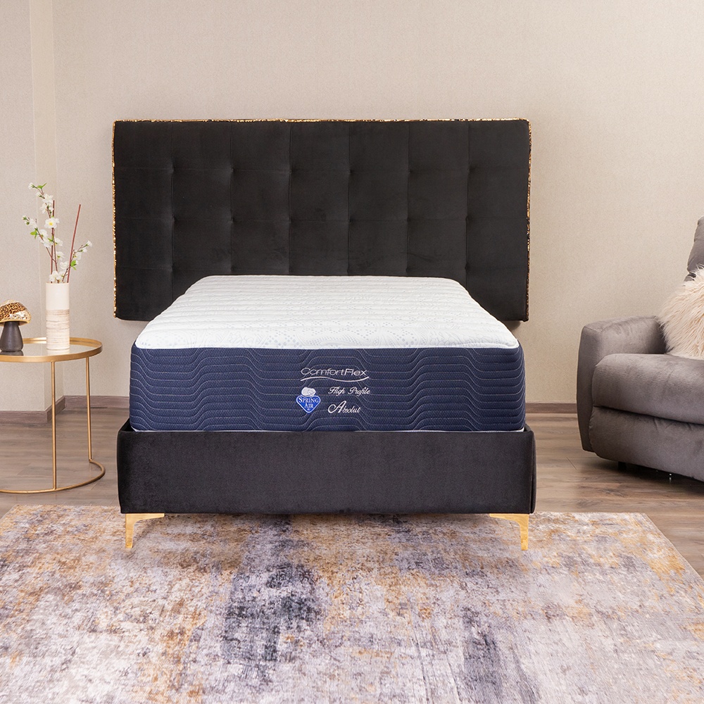 Juego De Box Y Colchon Absolut Spring Air - King Size.