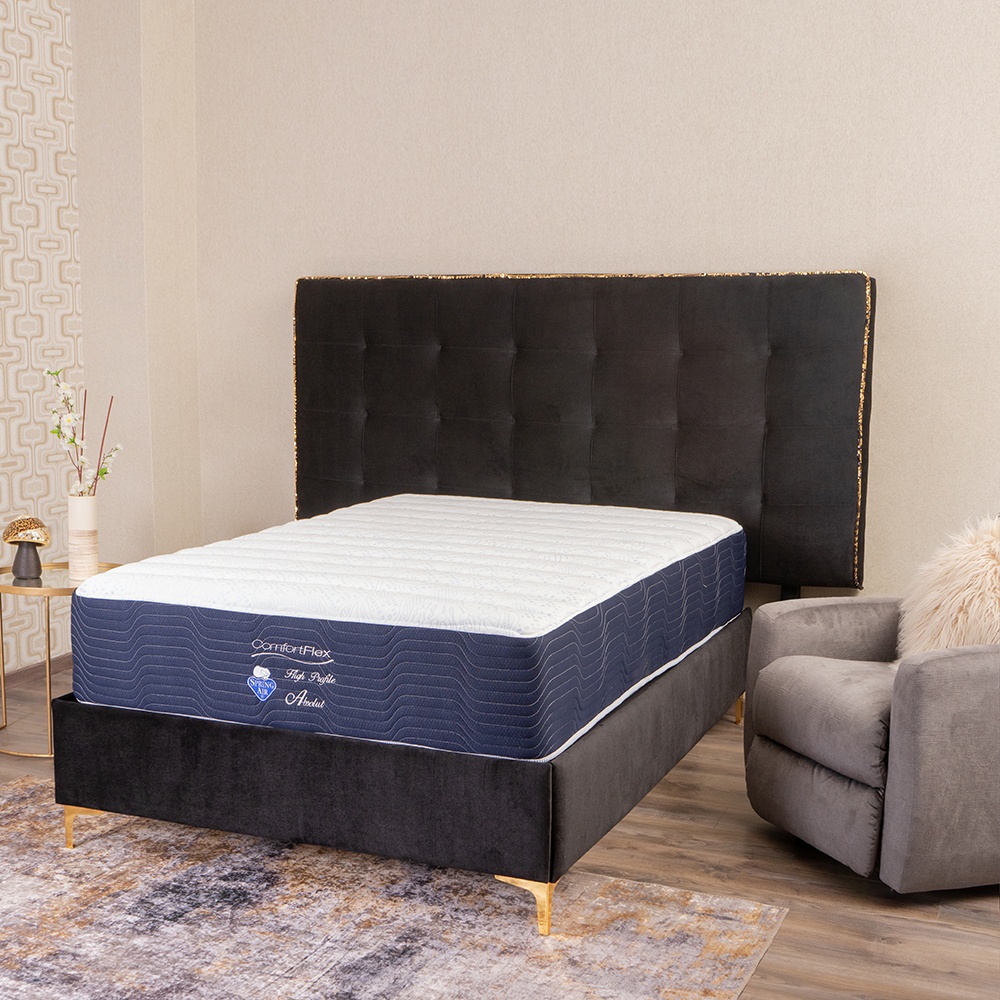 Juego De Box Y Colchon Absolut Spring Air - King Size.