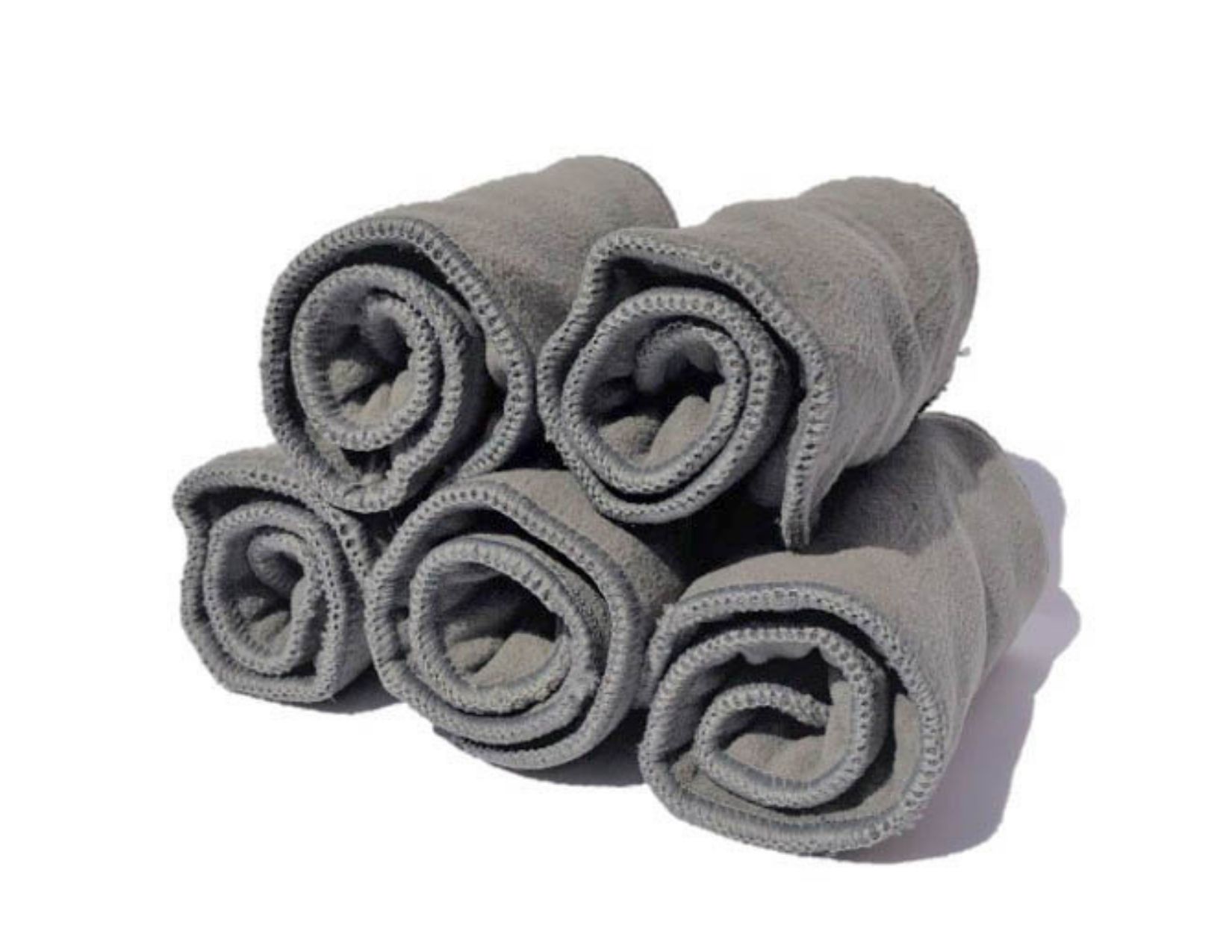 5 Insertos De Bambu Charcoal Insertos nocturnos 4 capas