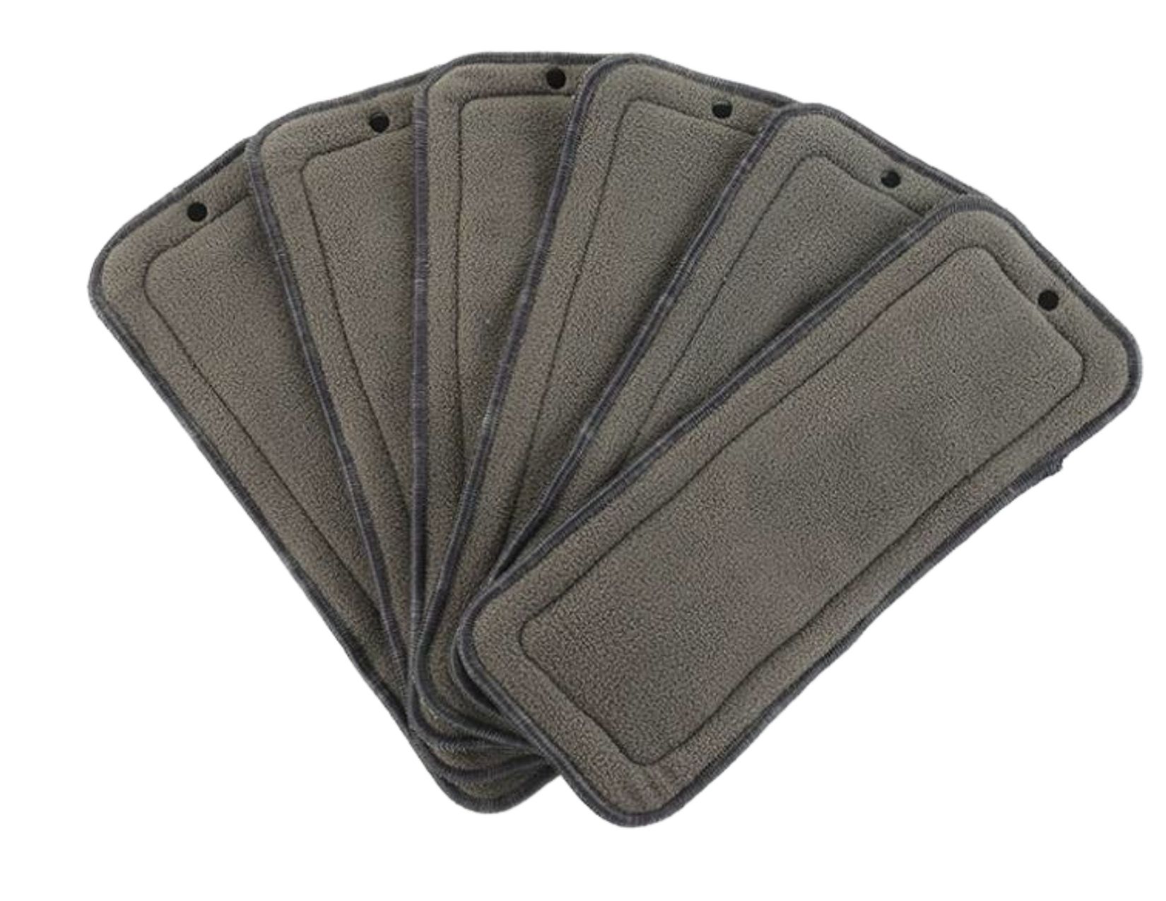 5 Insertos De Bambu Charcoal Insertos nocturnos 4 capas