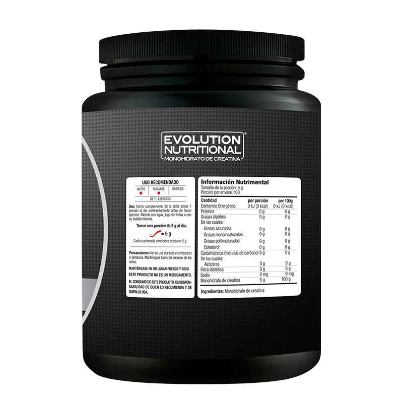 Evolution Monohidrato de creatina de 500 g