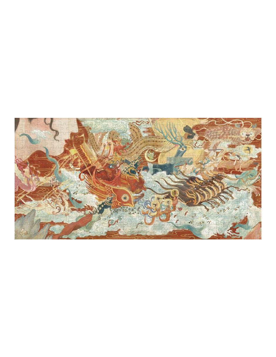 Rompecabezas Arte Ninfa Río Luo Multicolor Mideer 