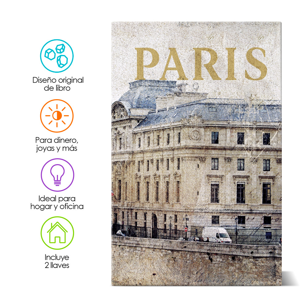 Caja Fuerte en Forma de Libro Falso para Dinero y Joyas Redlemon