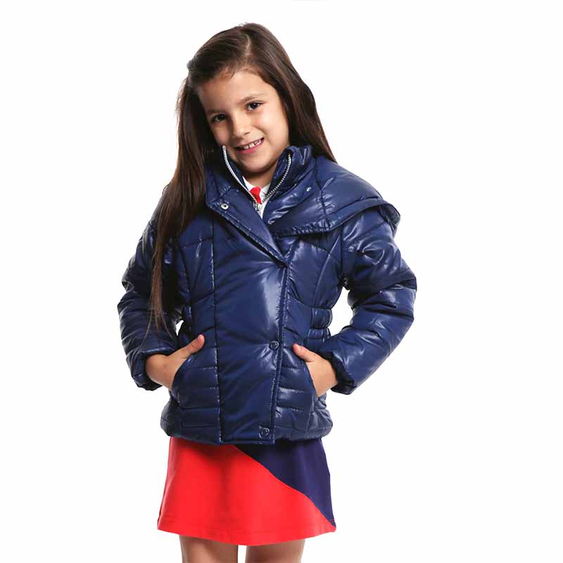 Chamarra Tommy Hilfiger color Azul marino