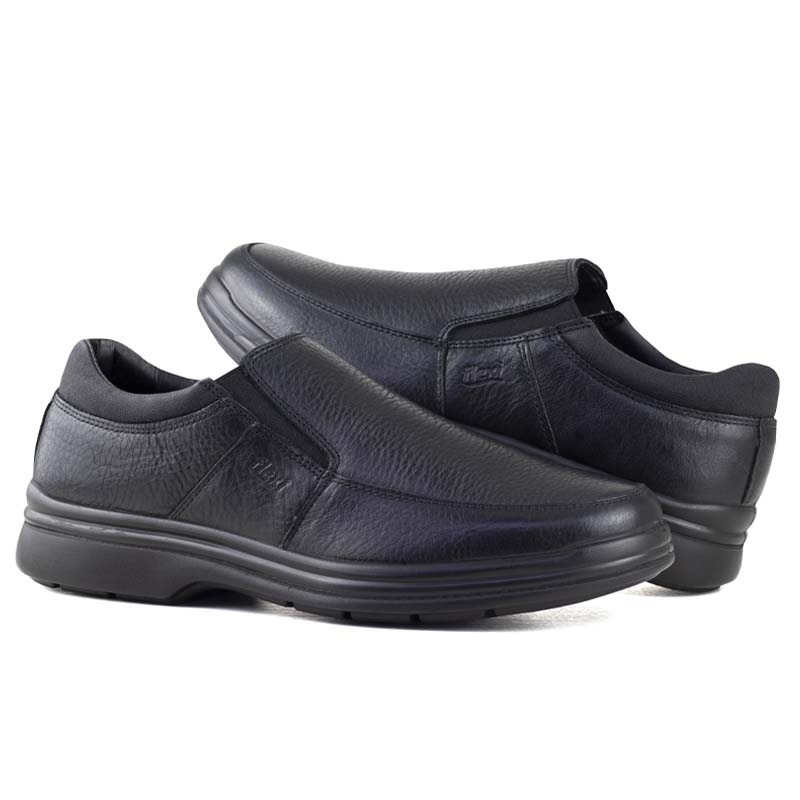 MOCASIN CASUAL COMODO FLEXI HOMBRE 404802 NEGRO SEMI FORMAL