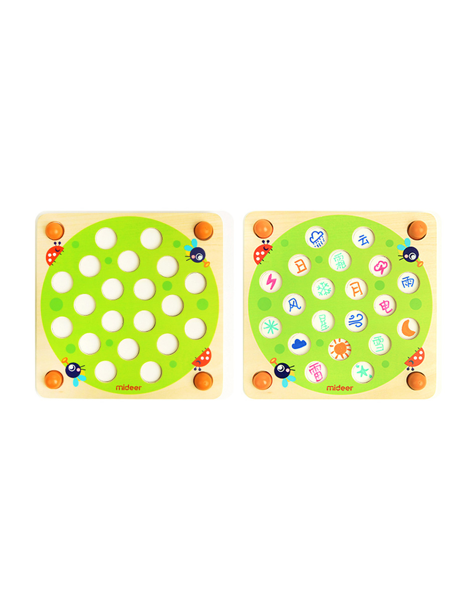 Juego Memórama Jardín Secreto Multicolor Mideer
