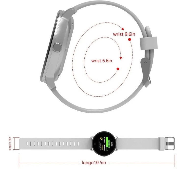 RELOJ INTELIGENTE SMARTWATCH SMARTBAND IP67 CONTRA AGUA