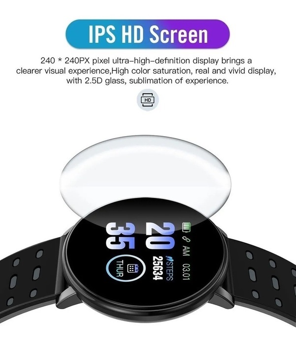 RELOJ INTELIGENTE SMARTWATCH SMARTBAND IP67 CONTRA AGUA