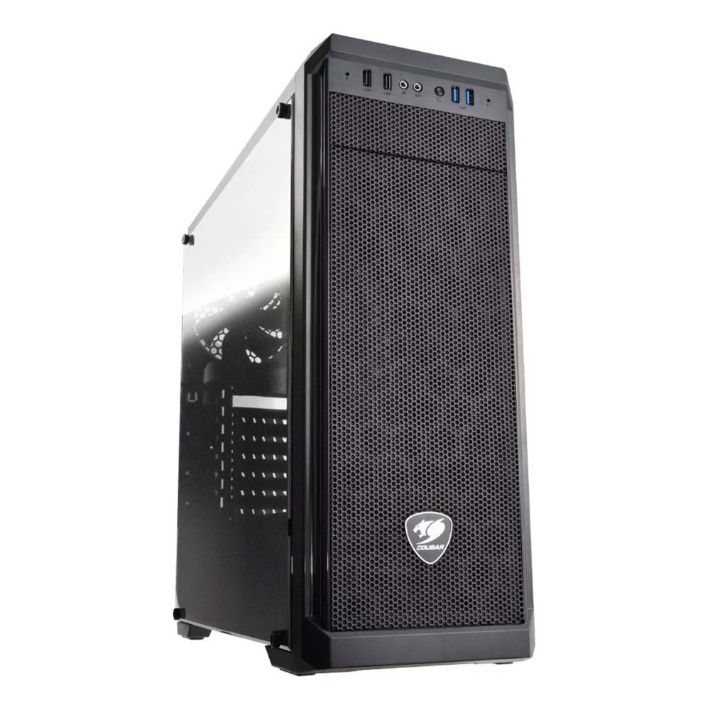 GABINETE COUGAR MX330-G CRIS TEMP NEGRO ATX (385NC10.0006)