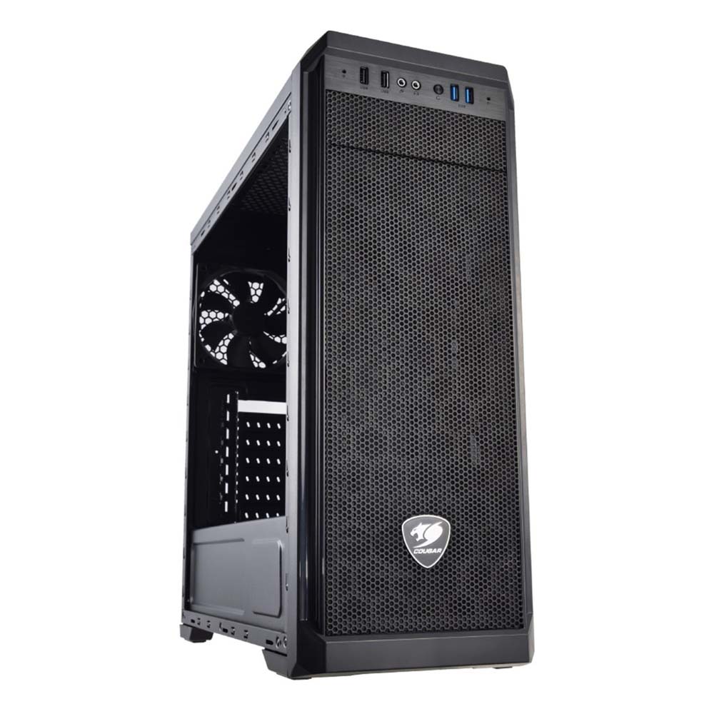 GABINETE COUGAR MX330-G CRIS TEMP NEGRO ATX (385NC10.0006)