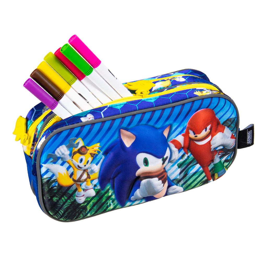 Lapicera Escolar Sonic By Ginga, Edición Let´s Do This