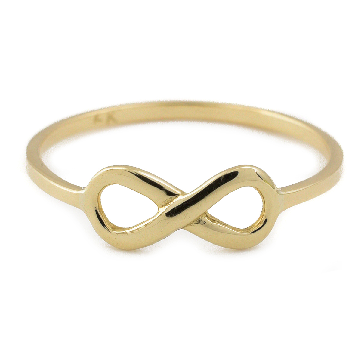 Anillo Infinito oro de 14K