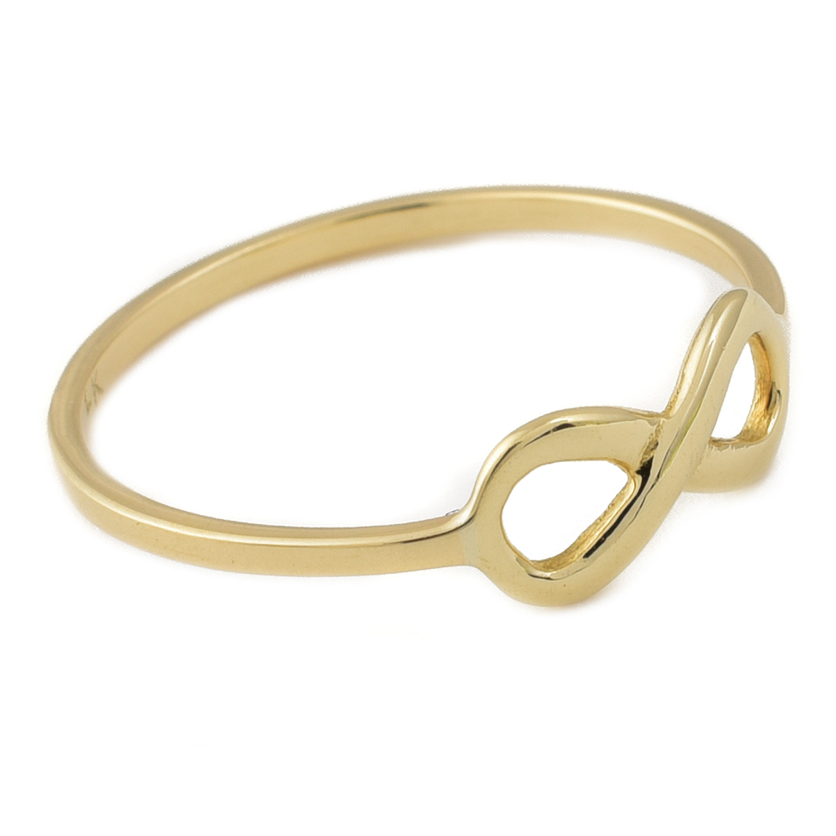 Anillo Infinito oro de 14K