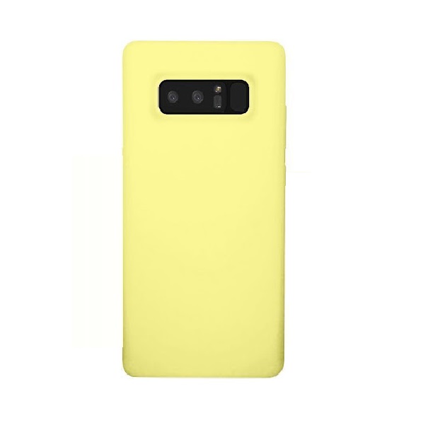 Case Note 8 Amarillo Logo Samsung Funda Protector