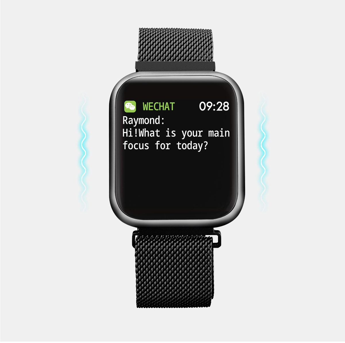 Reloj Smart Watch Bluetooth Deportivo Sumergible Rosa P80