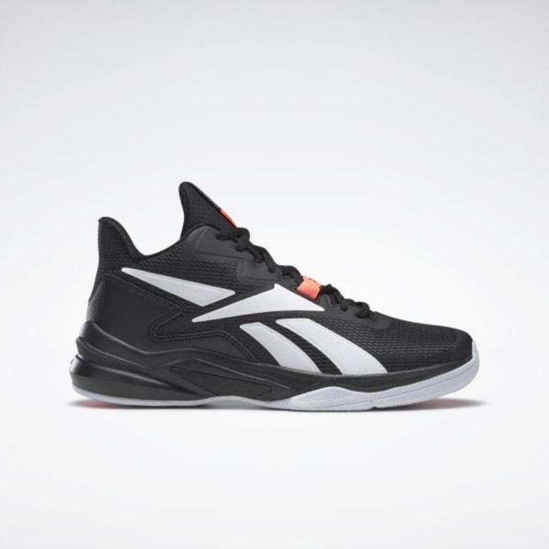 Tenis Reebok More Buckets Para Caballero Negro/Naranja