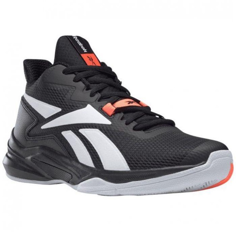 Tenis Reebok More Buckets Para Caballero Negro/Naranja