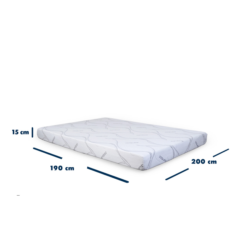 Colchón King Size en caja Espuma Alta Densidad Cover Dream Nimbuzzz