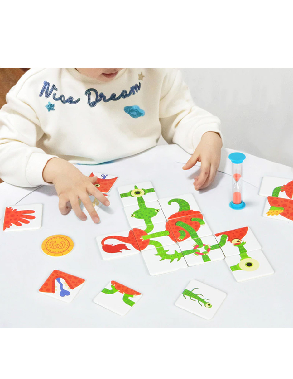 Juego Lucha Monstruos Multicolor MIDEER