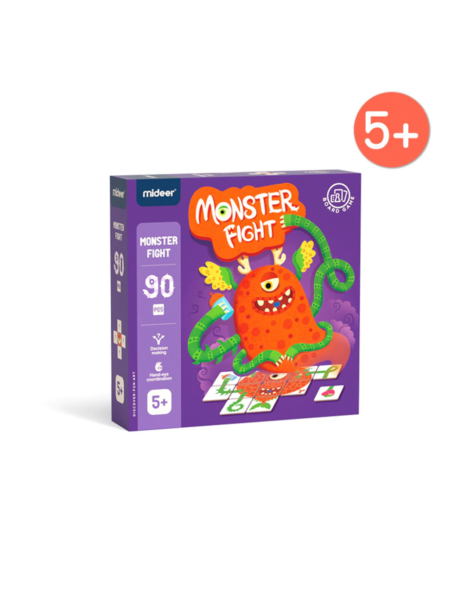 Juego Lucha Monstruos Multicolor MIDEER