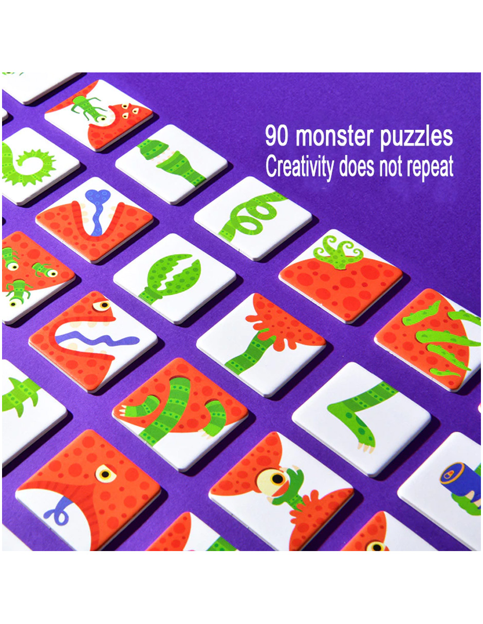 Juego Lucha Monstruos Multicolor MIDEER