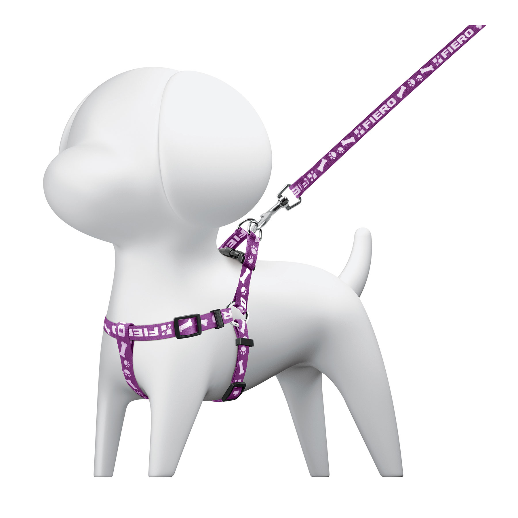 CORREA PARA PERRO RAZAS PEQUEÑAS CON PECHERA, 1CM ANCHO VERDE