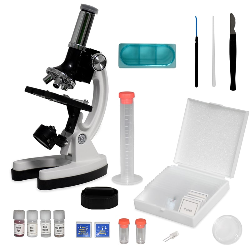 ZEIGEN  Microscopio Infantil Escolar  Kinder Ciencia