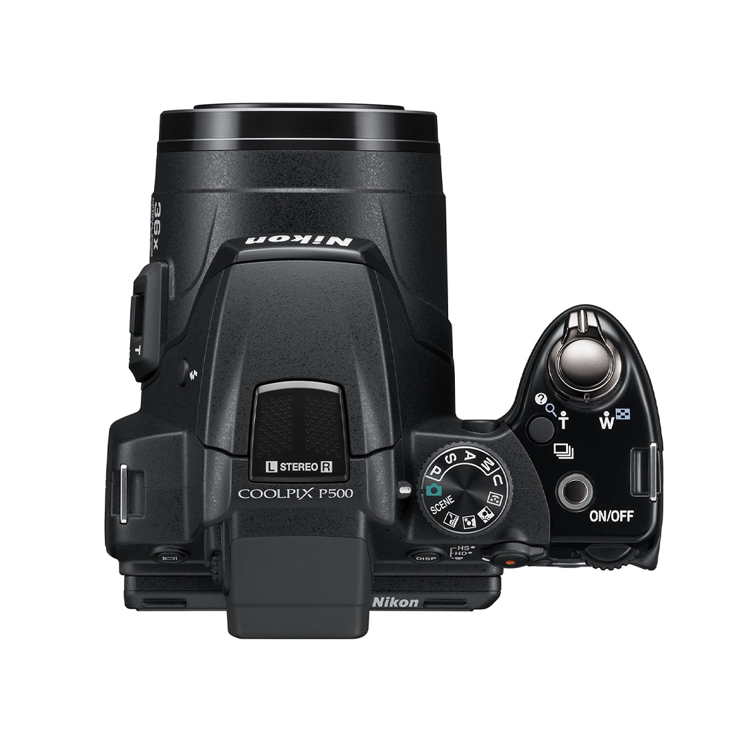 Cámara Nikon Coolpix P500 (Reacondicionado Grado A)
