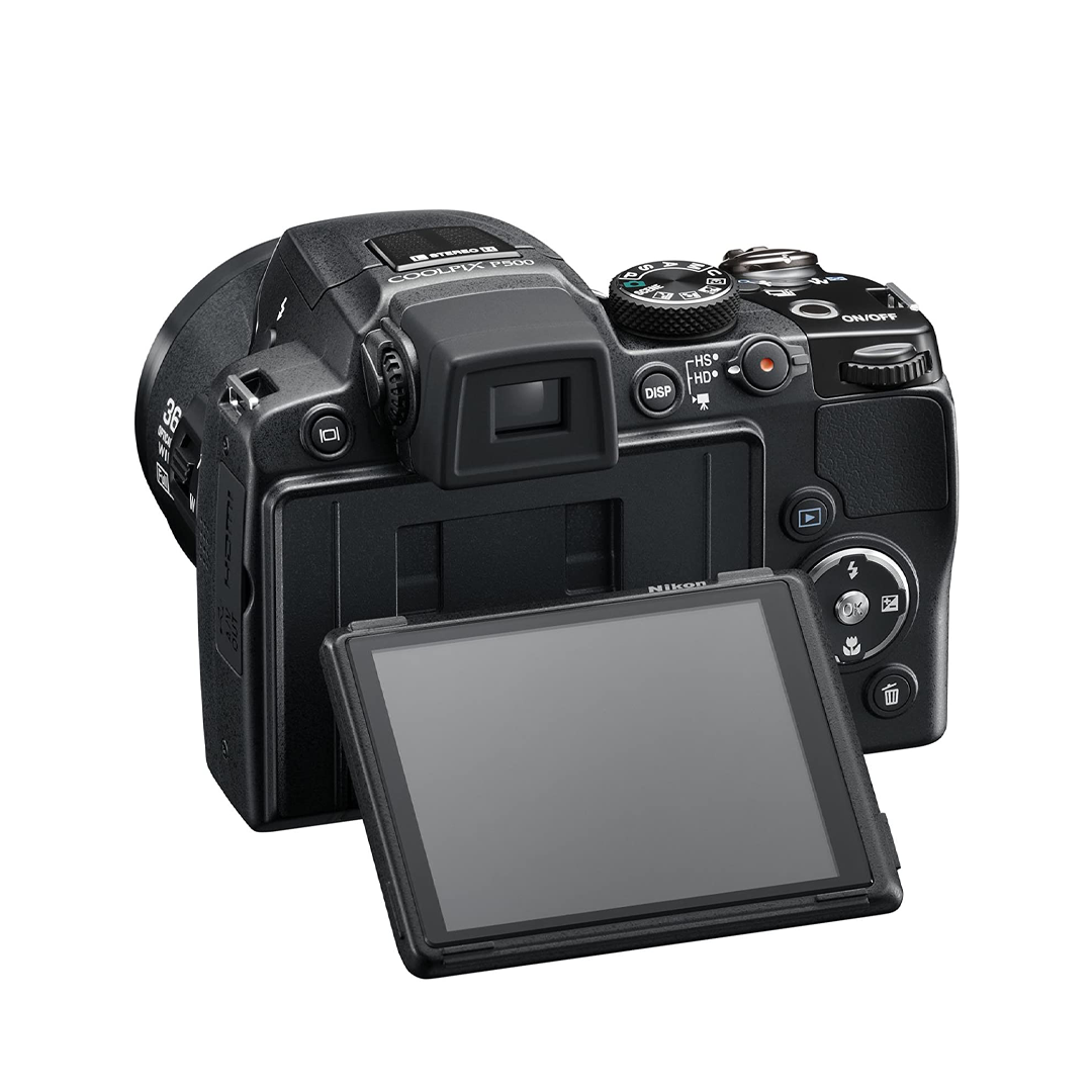 Cámara Nikon Coolpix P500 (Reacondicionado Grado A)