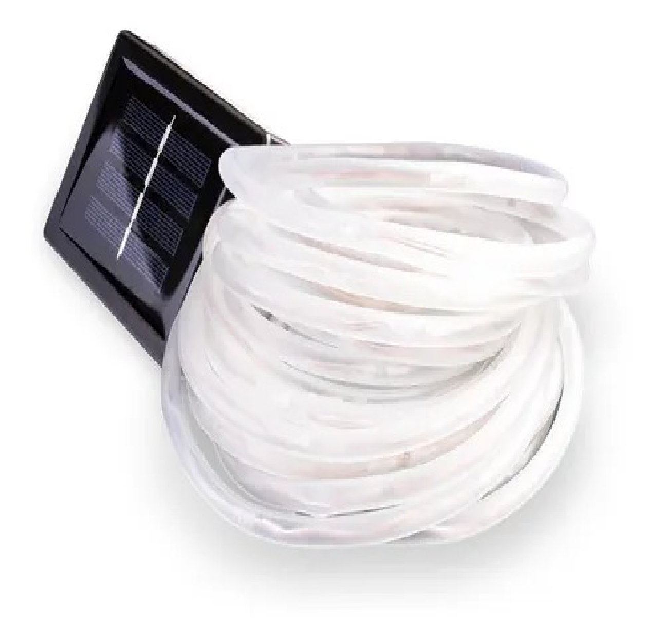 2Pc Serie Solar Led (Manguera) 100 Leds 10M. Color Blanca