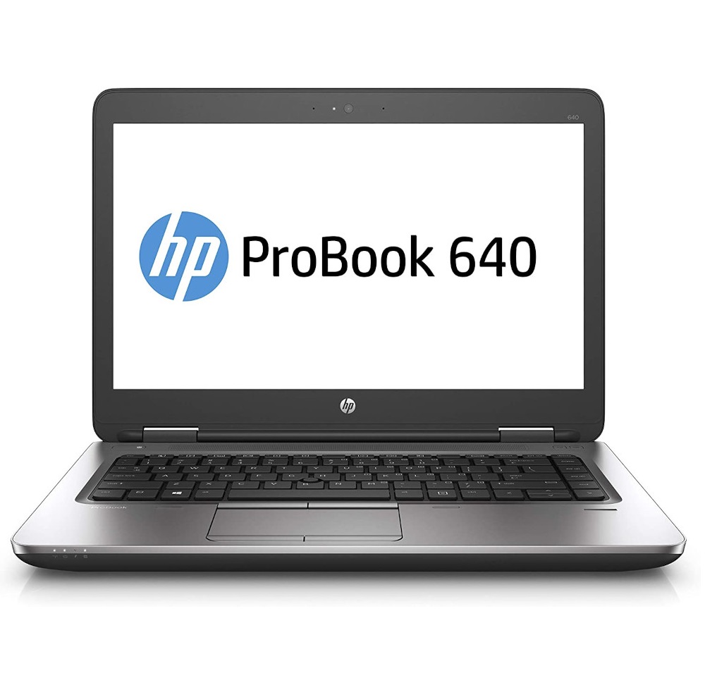Laptop HP ProBook 640 G2-Intel Core i5 6ta generación-8GB RAM -500GB Disco Duro- 14"-Windows 10 PRO- Equipo Clase A, Reacondicionado.