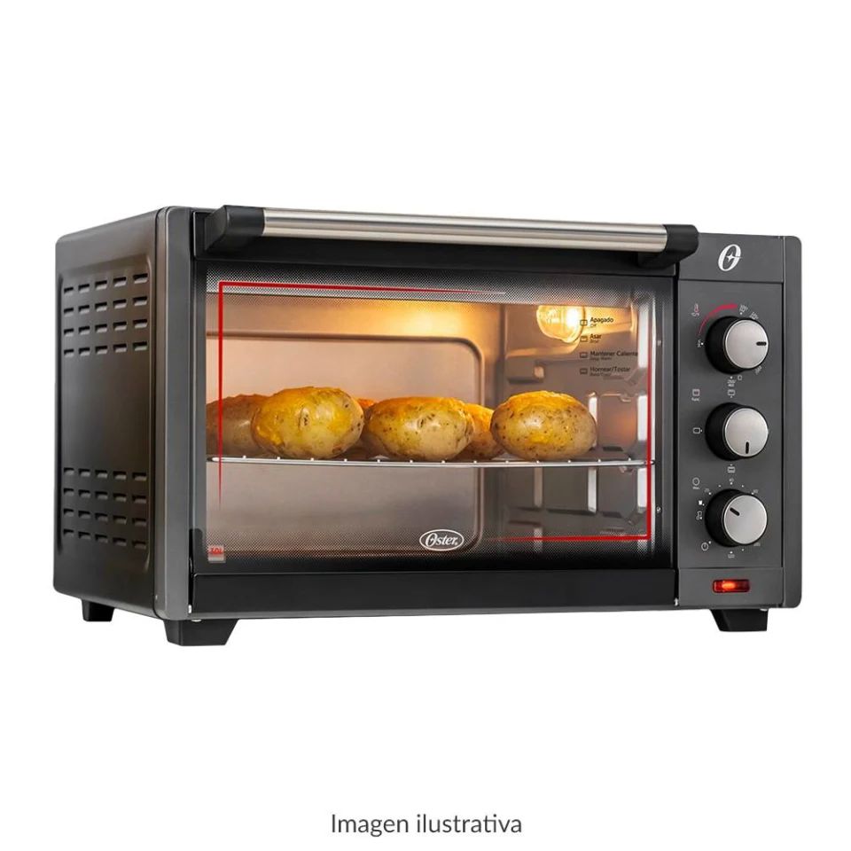 Horno Eléctrico Oster 30 Litros Negro