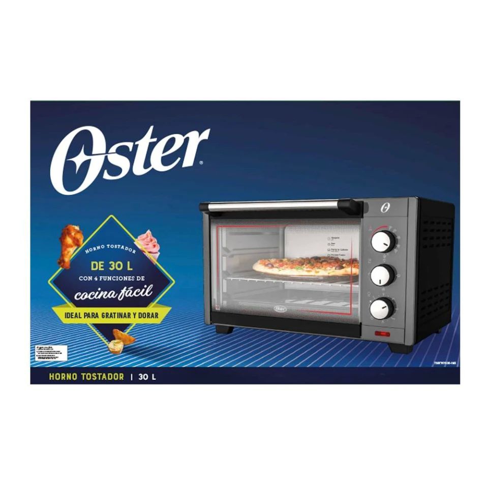 Horno Eléctrico Oster 30 Litros Negro