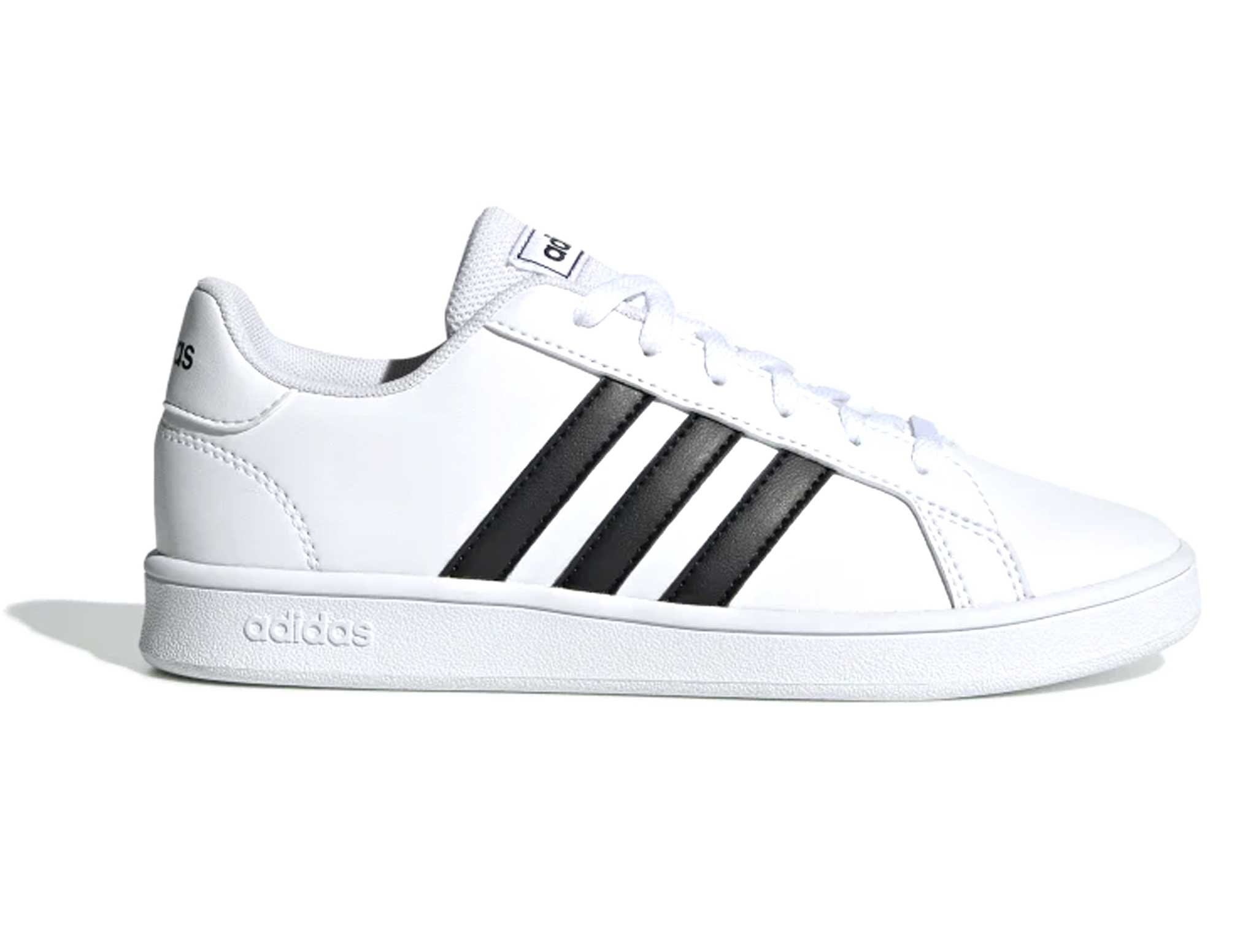 Tenis Adidas Grand Court color blanco unisex EF0103