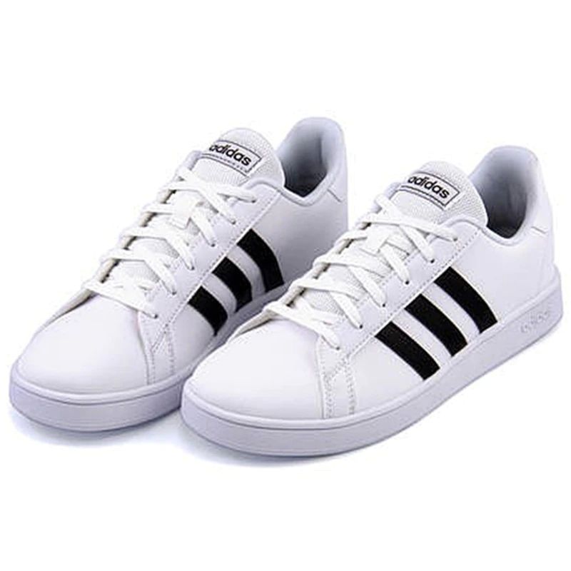 Tenis Adidas Grand Court color blanco unisex EF0103