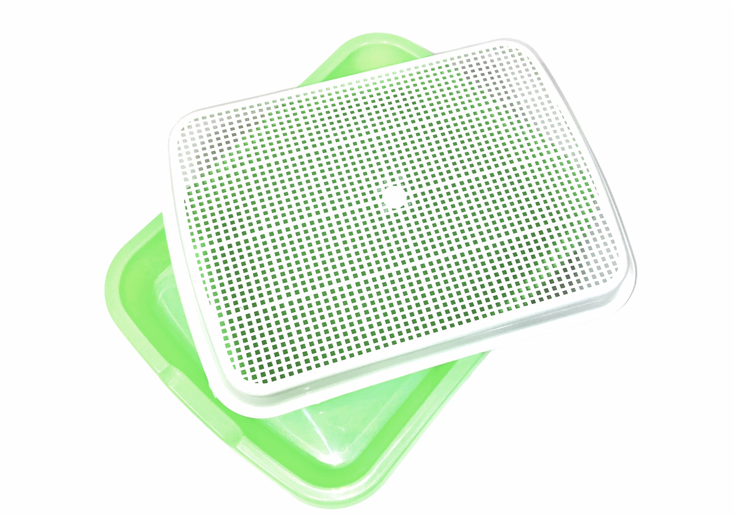 6 Charolas para Cultivo de Germinados Orgánicos Sin Suelo