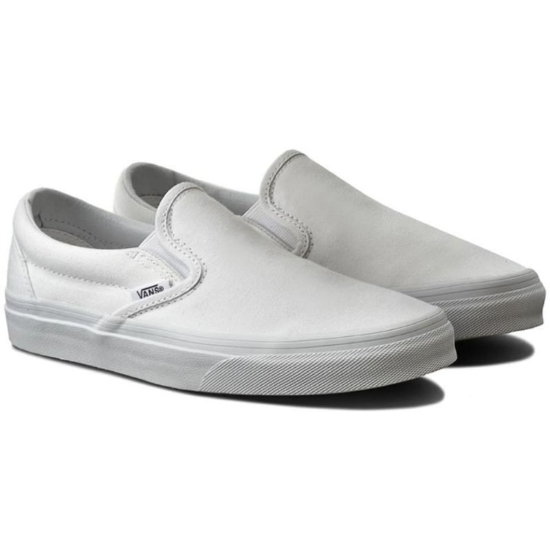 Tenis Vans Slip -On  Para Caballero Blanco