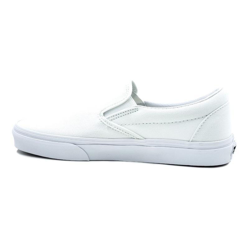 Tenis Vans Slip -On  Para Caballero Blanco