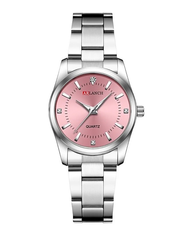 RELOJ COREANO IMPERMEABLE PARA MUJER ROSA