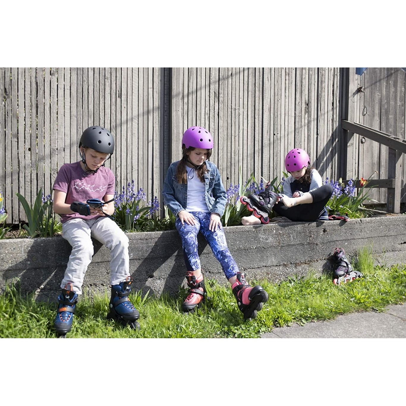 Patines Ajustables En Combo K2 Raider Pro Azul