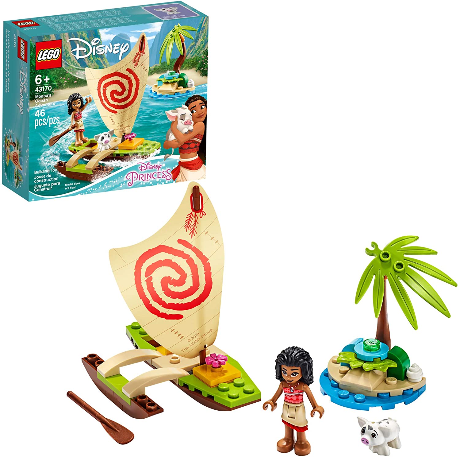 LEGO 43170 MOAHANA DISNEY