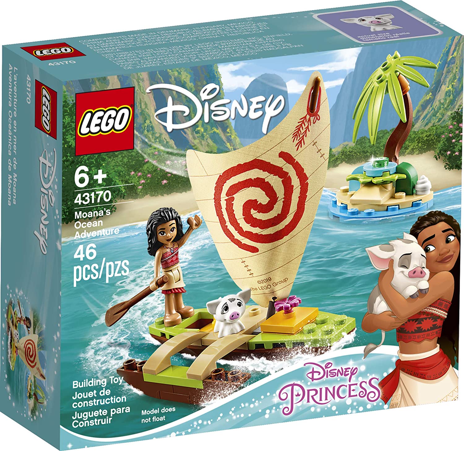 LEGO 43170 MOAHANA DISNEY
