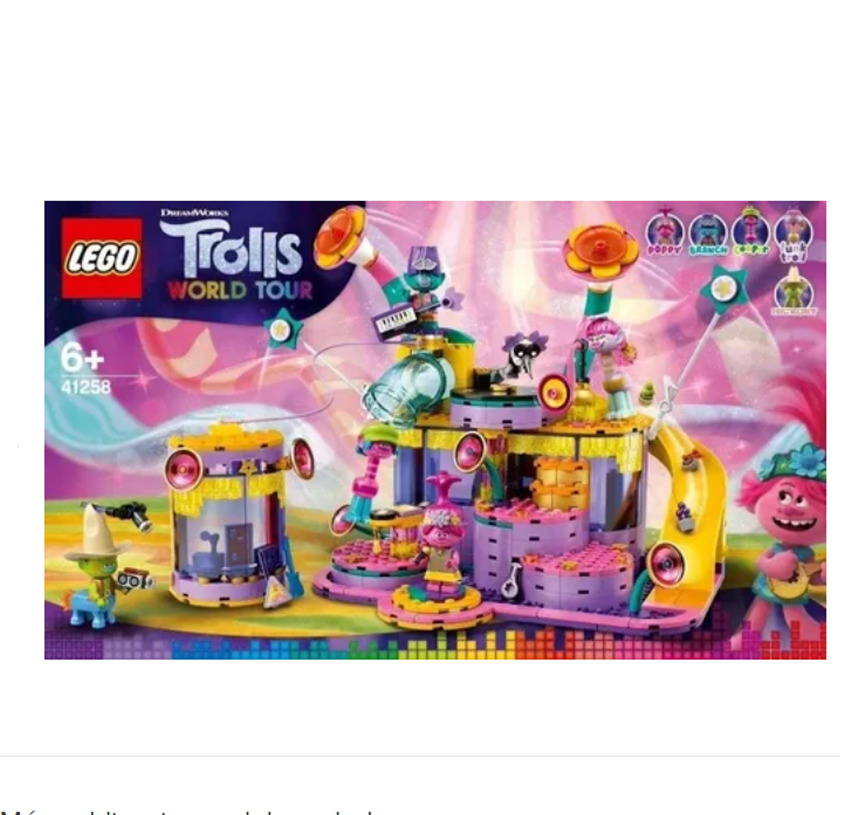 LEGO 41258 TROLLS Concierto en Villa Funky