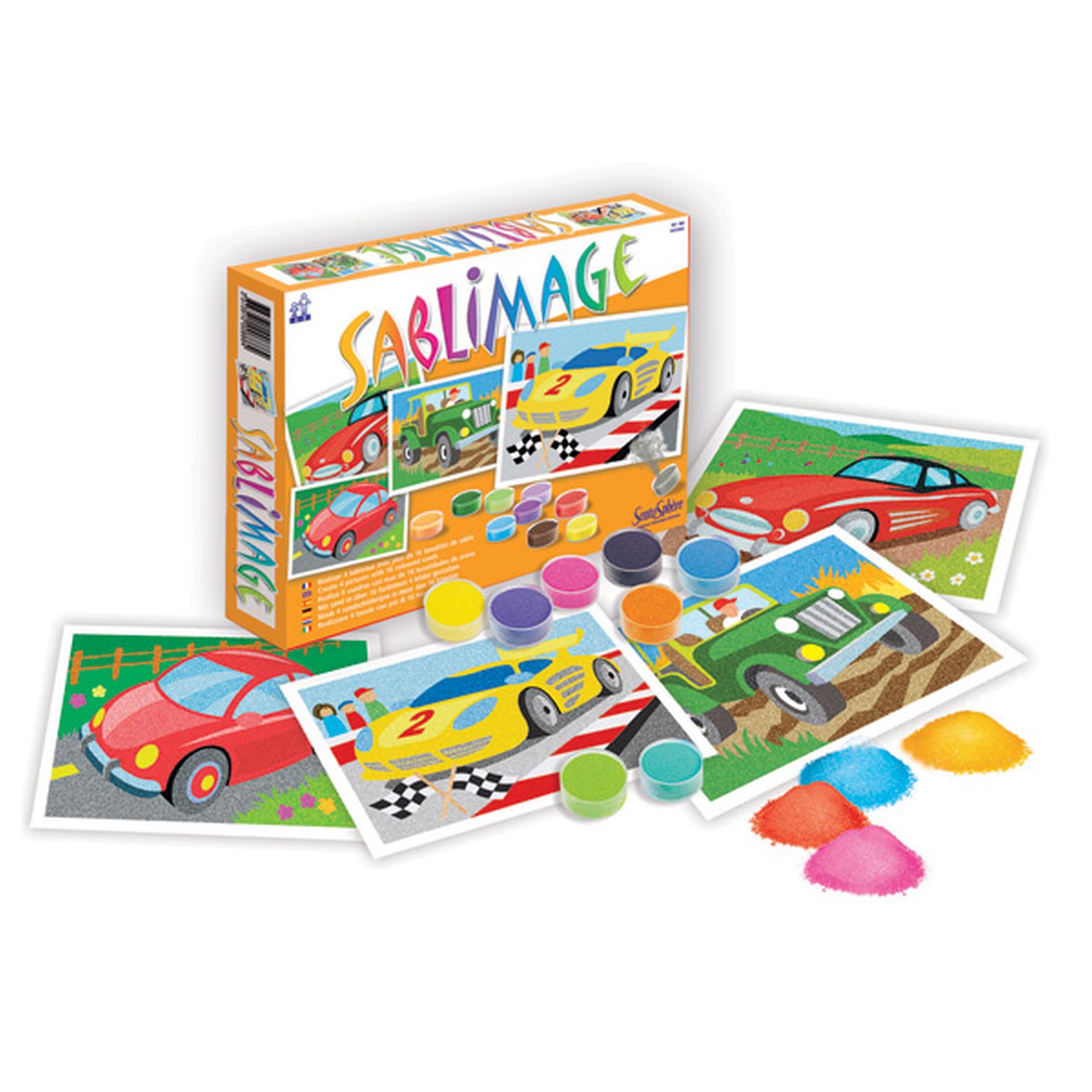 Sablimage! Plantillas Para Pintar Con Arena Coches