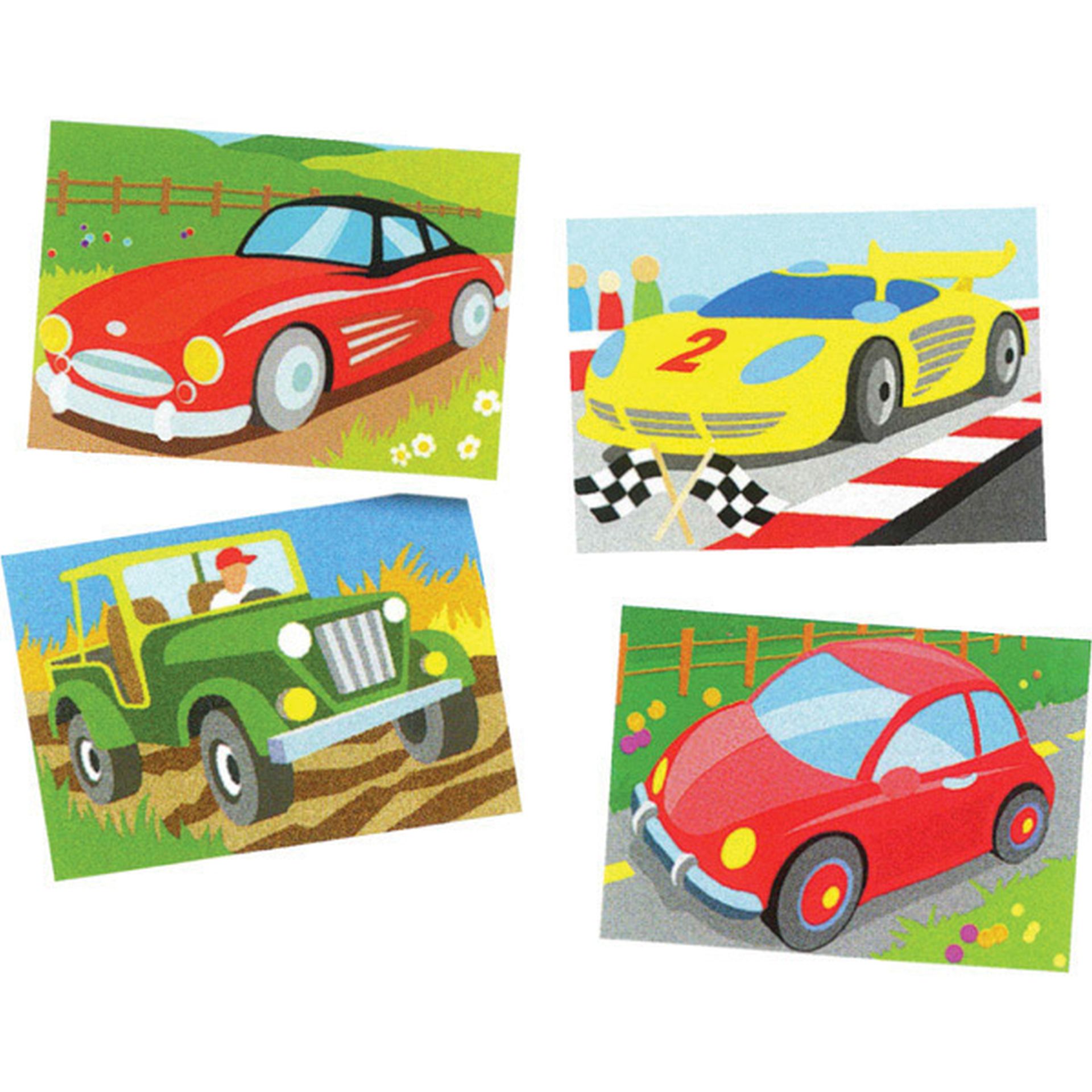 Sablimage! Plantillas Para Pintar Con Arena Coches