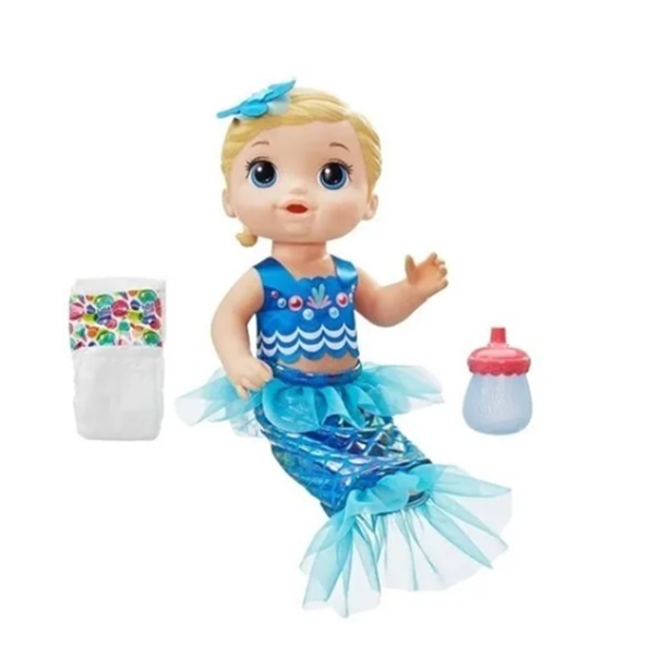 BABY ALIVE MI LINDA SIRENA COLOR AZUL